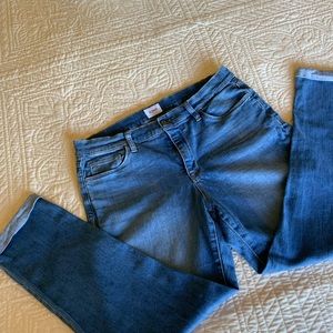 Hudson Jeans 30 Natalie MidRise Slim Boyfriend Crop